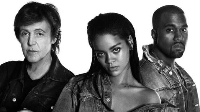 Rihanna – FourFiveSeconds Ft. Kanye West, Paul McCartney